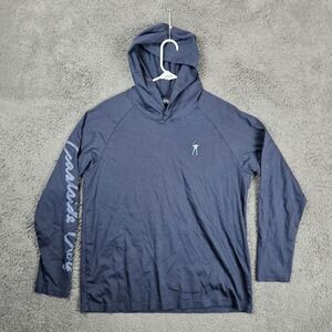 Eastside Golf Mens Midnight Navy Cotton Hoodie Long Sleeve Shirt EGMS3007 Size L